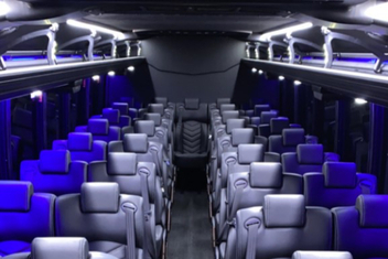 Concord Charter Bus Interior