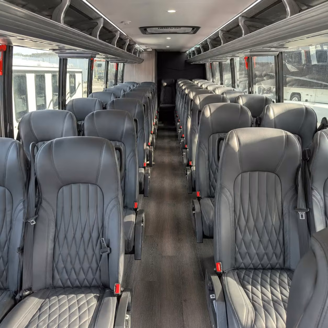 35 passenger minibus interior