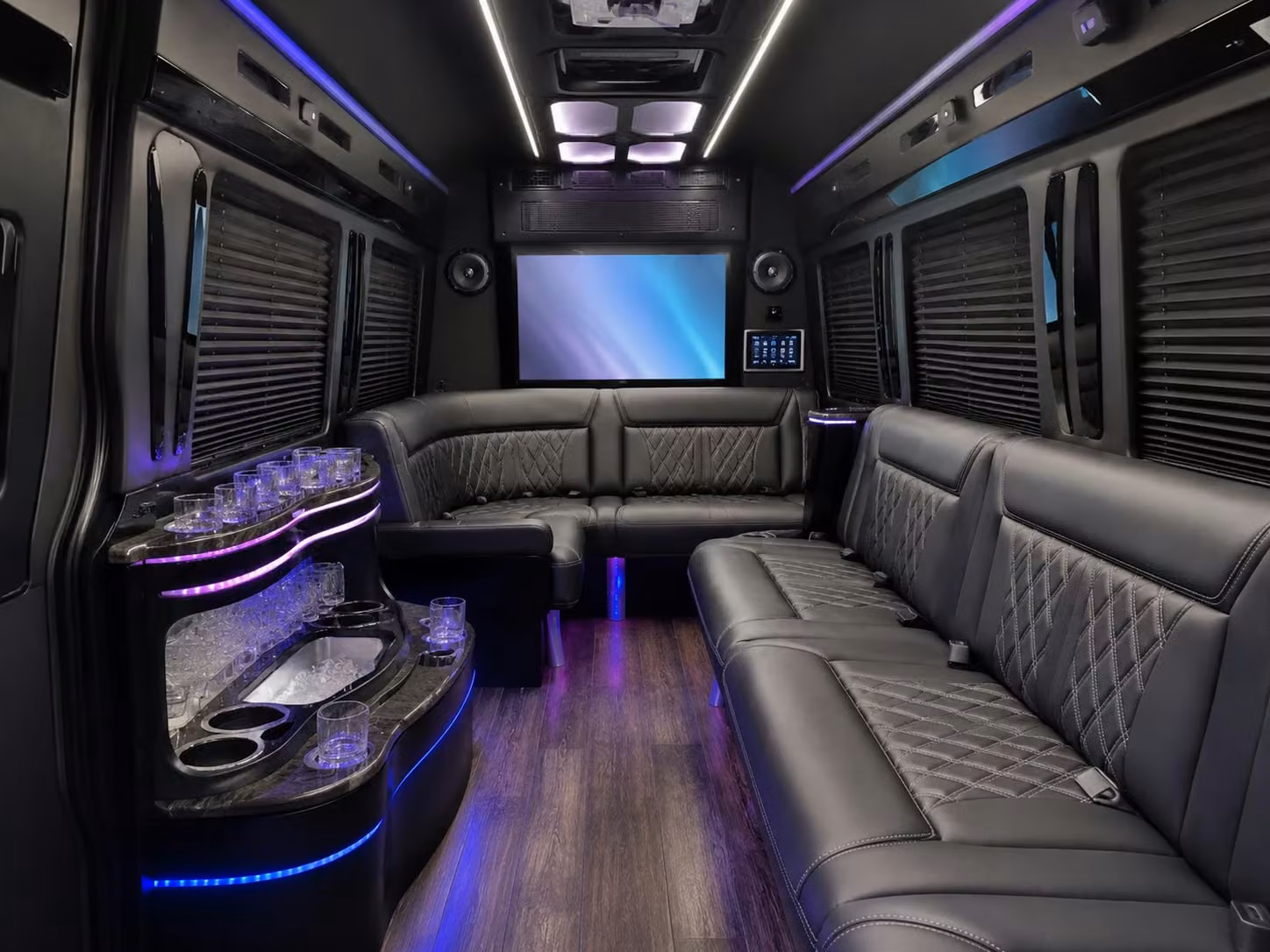 bus rental options for concord trips