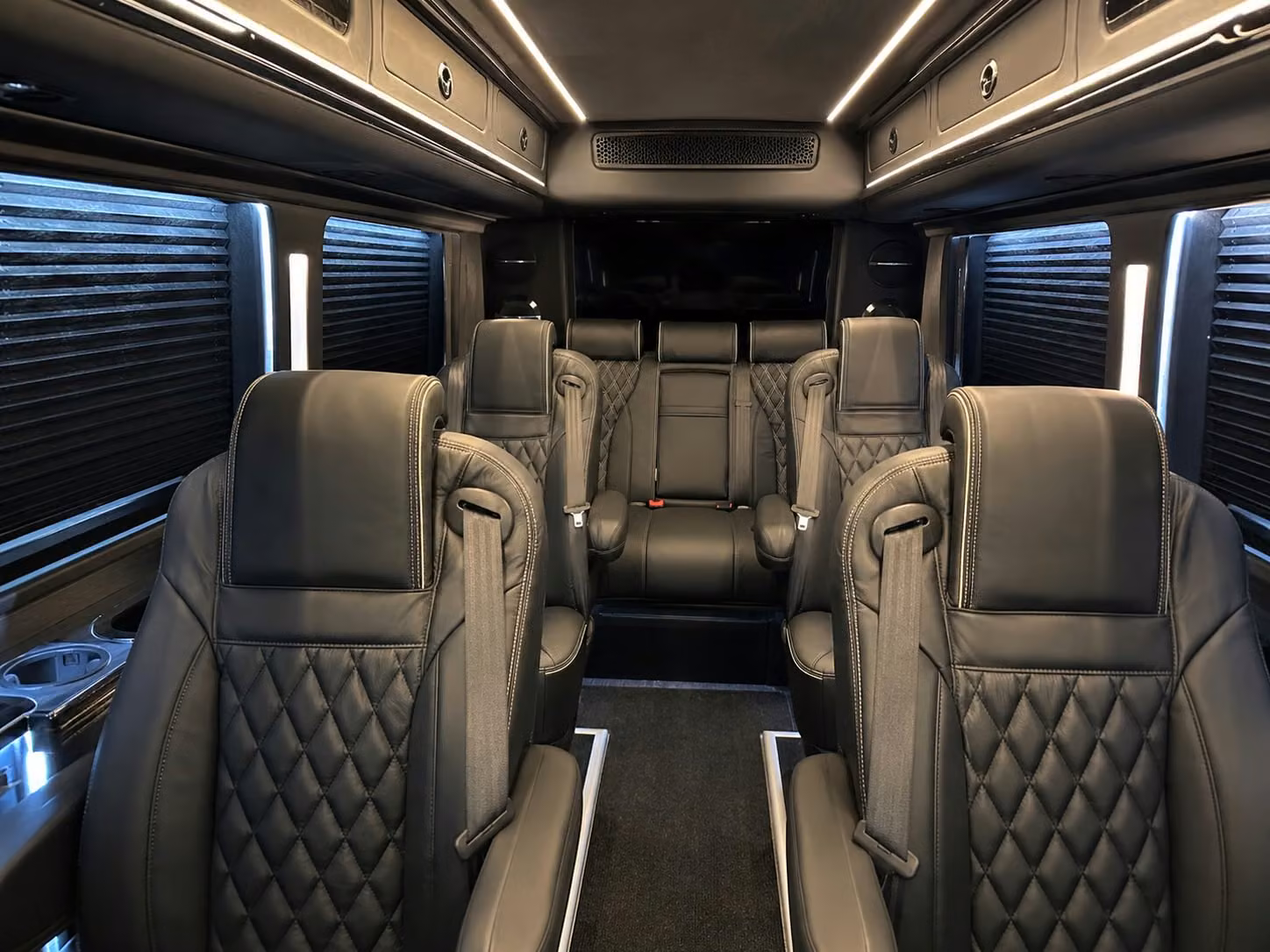 concord sprinter van rental with driver