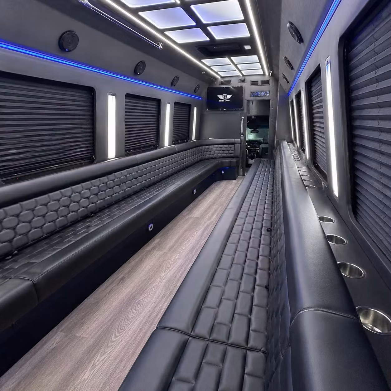 party bus interior