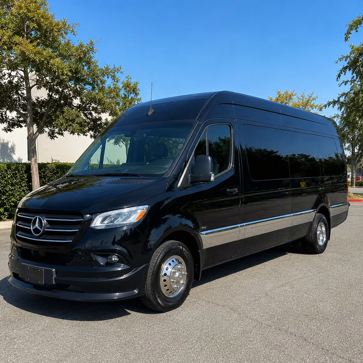 sprinter van with driver